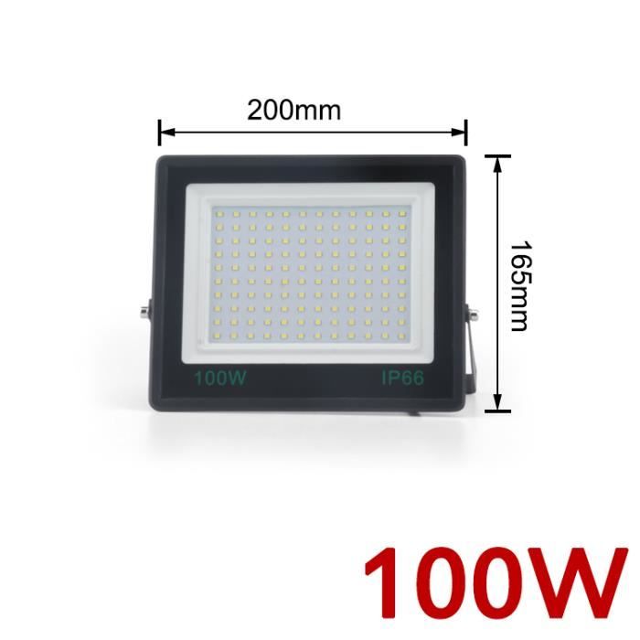 30W Projecteur Led Exterieur Ip66 Imperméable Spot Exterieur Led 2550Lm