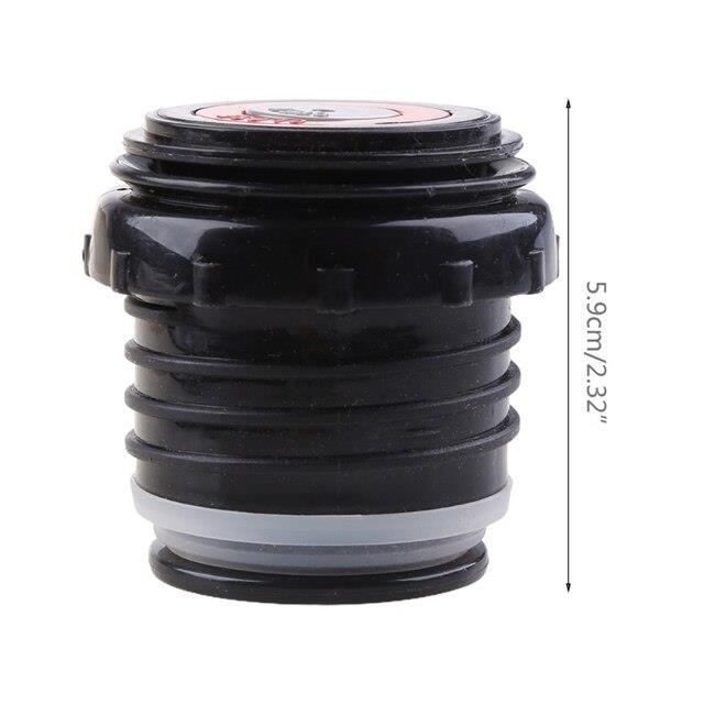 URTERYSER Bouchon Thermos De Voyage – 2 Types, PP Alimentaire, Compatible Col De 4,5 Cm, Pour Gourde 600-1200 Ml