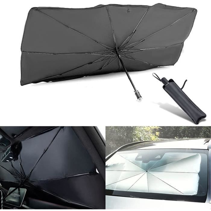 Pare Soleil Voiture 140x80cm 140x80 Cm - Protection UV Avec Barre Réglable - Pour SUV Et Voitures Pare-soleil Voiture