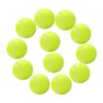 12 Pcs Balles de Tennis avec Sac de Transport Mesh, Balles pour Chien Chiot Lot Robuste et Durable réutilisable avec fermeture à cor-1
