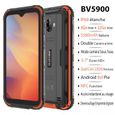 Blackview BV5900 Smartphone IP68 étanche 4G 5.7'' Écran 3Go Ram 32Go Rom Android 9.0 Téléphone portable Incassable - Orange-1