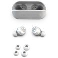JLab Audio - GO Air True Wireless Earbuds White/Grey -  Écouteurs sans fil - Bluetooth - Autonomie BT 20h-1