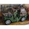 Jeep militaire avec figurines de l'armée - LIAM ACCESS - Vert - Enfant - A partir de 3 ans-1