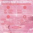 Pendule Égyptien de Radiesthésie THOT en QUARTZ ROSE | Pendule Divinatoire Magnétiseur en Quartz Rose-1