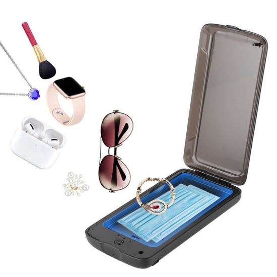 Nettoyant téléphone Brosse à dents UV Boîte de nettoyage jetable moufle  bouche X4 USB-YUA - Cdiscount Electroménager