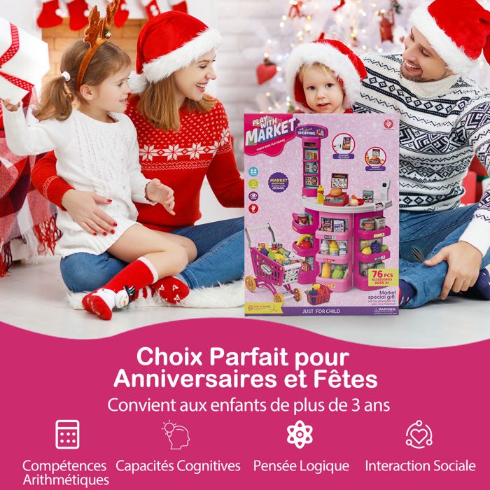Caisse de 55 pièces - Kit de boîte à outils pour enfants, Jouets de Caisse de 55 pièces - Kit de boîte à outils pour enfants, Jouets de