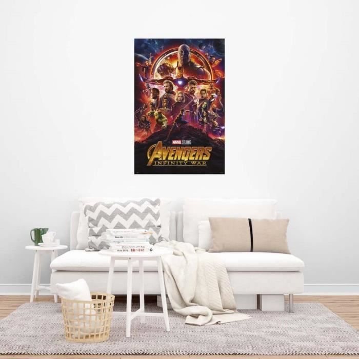 Poster Marvel Avengers Infinity War - One Sheet - Cdiscount