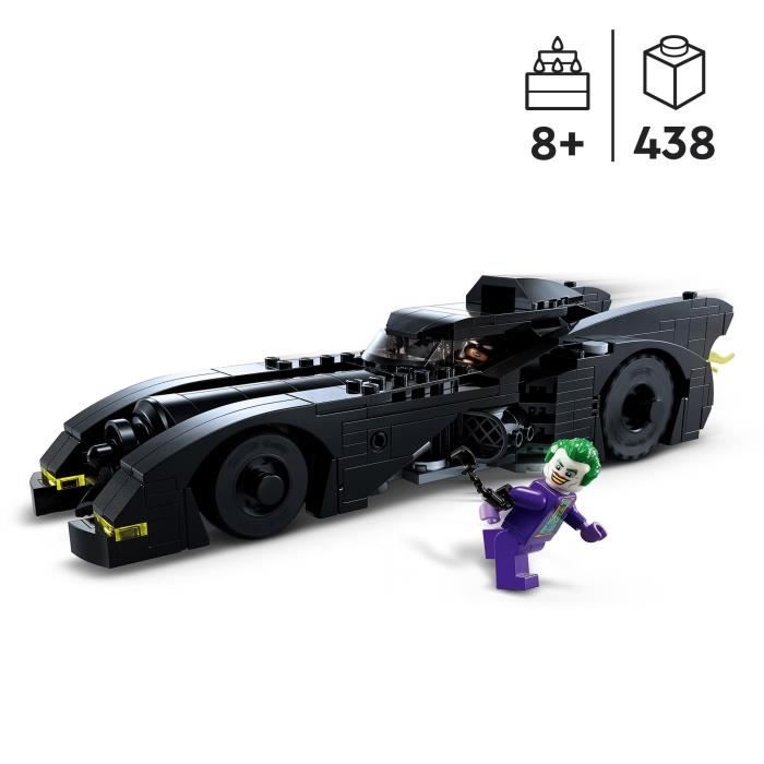 LEGO® DC 76224 La Batmobile : Poursuite entre Batman et le Joker, Jouet de  Voiture Batmobile, avec Figurines - Cdiscount Jeux - Jouets