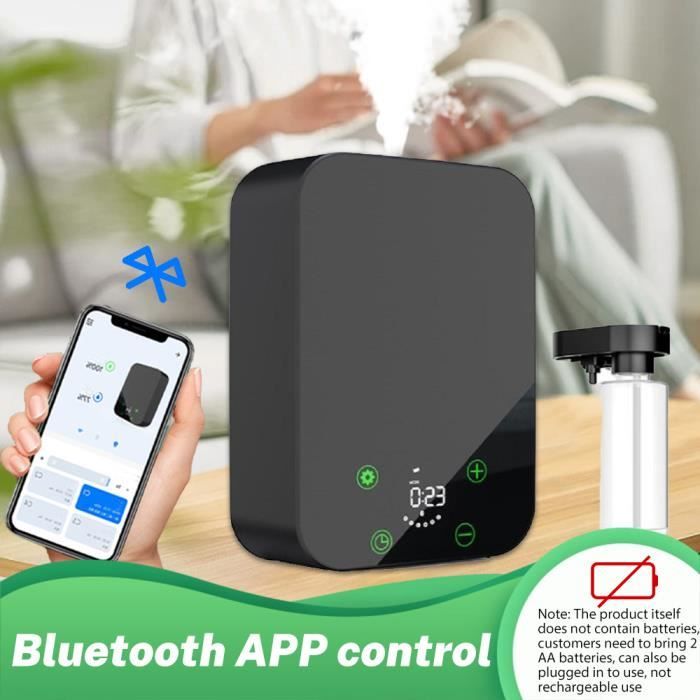 Gindecon Diffuseur sans eau pour huiles essentielles, rechargeable par