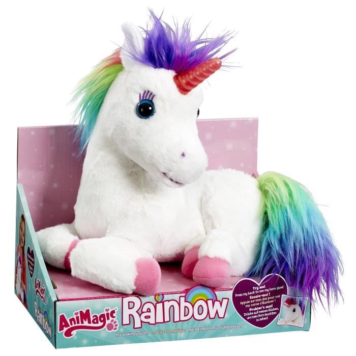 Crayola Rainbow, ma licorne magique Peluche à fonction Sons