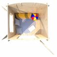 Cabane en bois pour enfant - SOULET - Patty - Dimensions L: 1.33m x l: 1.08m x H: 1.42m - Plancher inclus-2