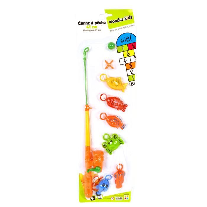 Jeu de pêche à la ligne double couche pour enfants - MARSEE - 30 pièces
