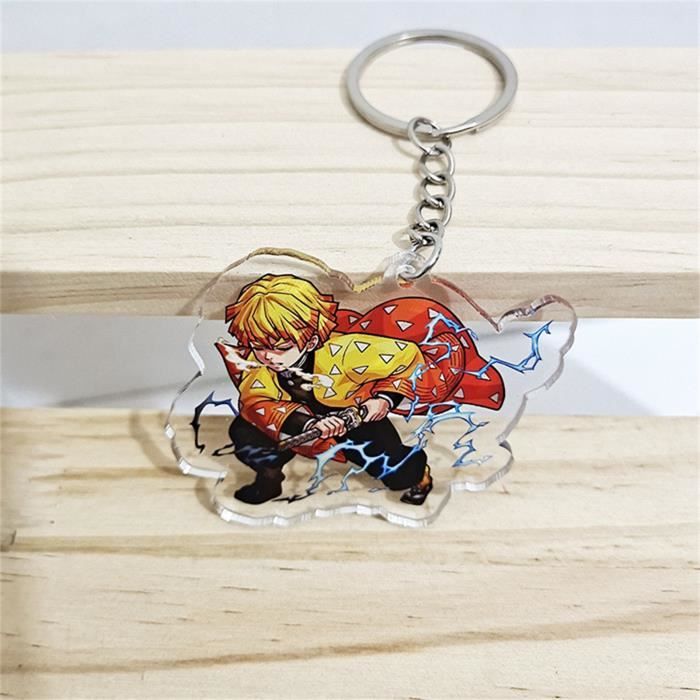 Anime porte-clés avec boucle Demon Slayer artisanat acrylique porte-clés  décor pendentif pour enfants style-57 - Cdiscount Bagagerie - Maroquinerie