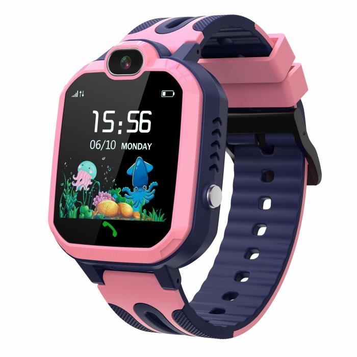 Montre connect e Y52 Waterproof Smart Watch pour enfants GPS LBS