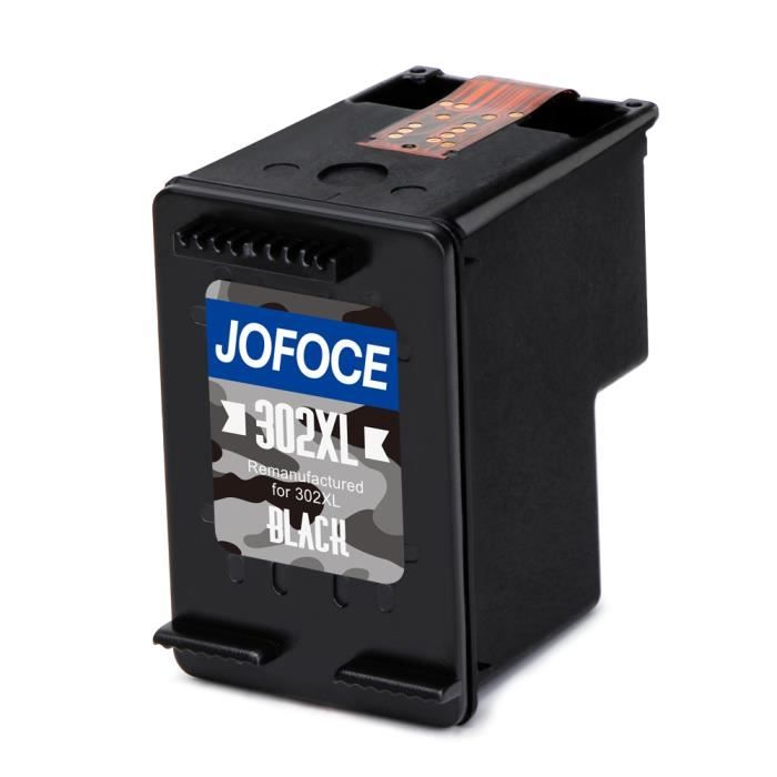 Cartouches D'encre Rechargées 302 XL Noir - Compatible HP Envy 4527 & Autres Modèles | Imprimantes Jet D'encre