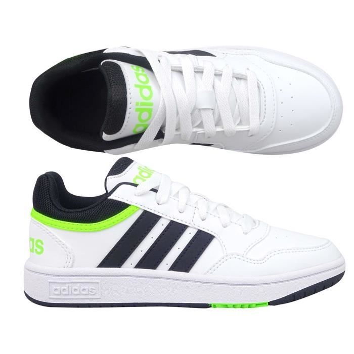 Baskets ADIDAS Hoops 30 K Femme Blanc Synth tique