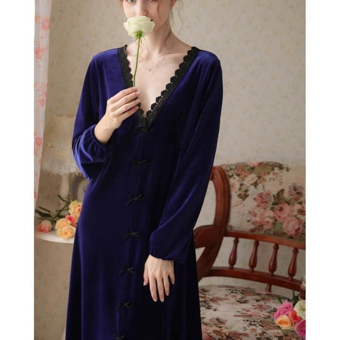 Robe de chambre femme vintage 2025