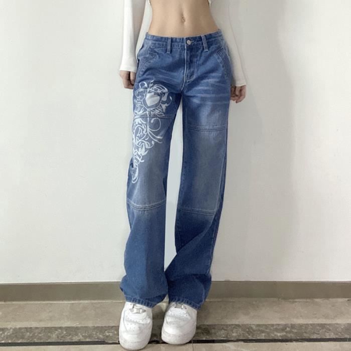 Jeans femme imprimé outlet