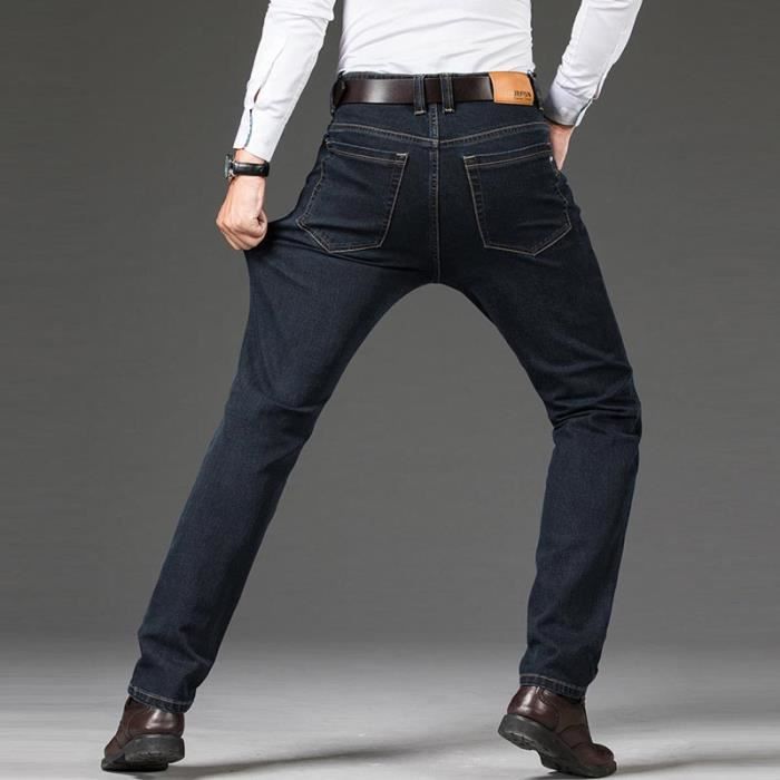 Pantalon jeans homme taille haute new arrivals