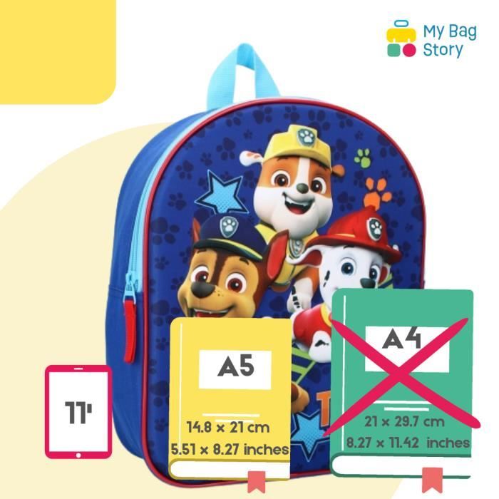 Cartable maternelle pat patrouille top