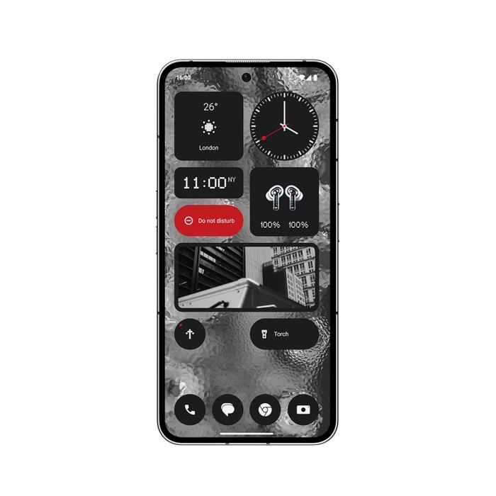 Smartphone Nothing Phone (2) Gris Foncé 12Go Ram 256Go Écran 6.7
