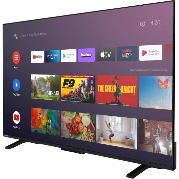 TOSHIBA 43UA2363DG TV LED 43'' (108cm) UHD 4K - Dolby Vision - TV connecté Andro