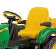 Tracteur miniature Peg Perego - John Deere Ground Force 34807 - Vert et jaune - 12 Volts-3