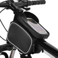DUO Sac de tube supérieur de vélo, sac d'équitation durable, équipement de vélo imperméable fiable pour l'accessoire de cyclisme-3