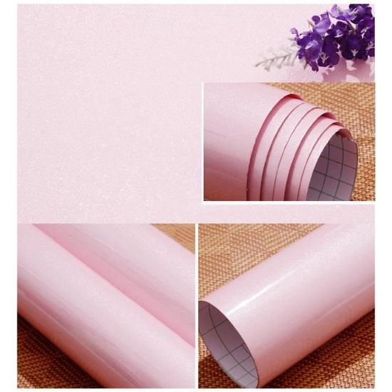 Avoir Images Kinlo 5m 0 61m Papier Peint Auto Adhesif Rose Pour Armoire Meuble actualisé salutations
