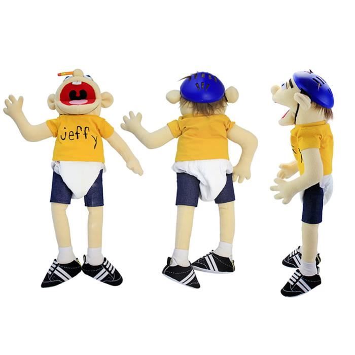 Peluche marionnette à main Jeffy - Cosplay Jeffy chapeau - Noir - Pour  enfants à partir de 3 ans - Cdiscount Jeux - Jouets