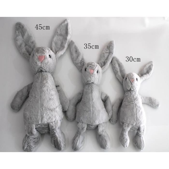 Mignon lapin en peluche animal jouet avec oreilles tirées longues jambes  peluches jouets Lapin porte-clés accessoires pour garçons filles