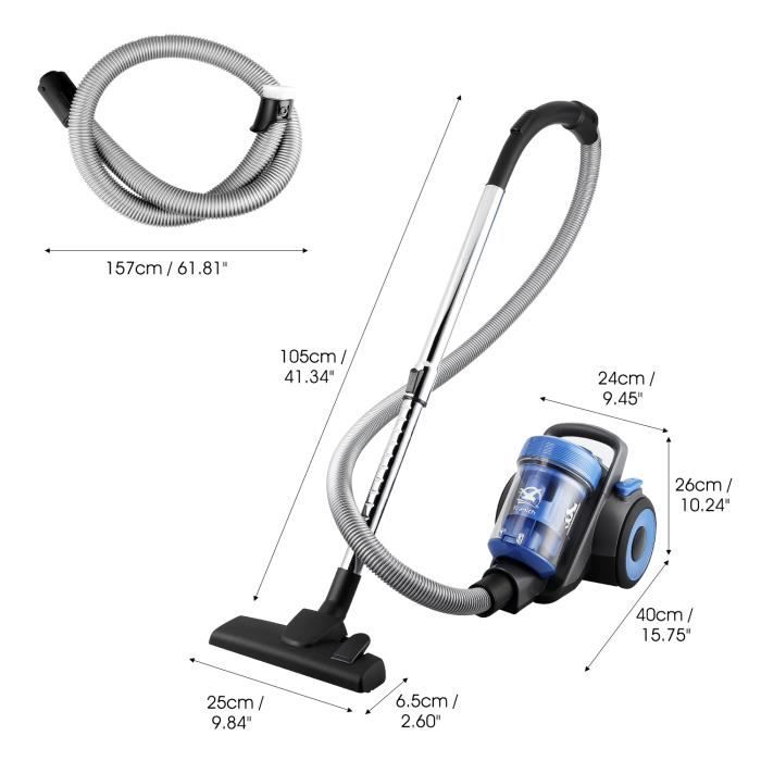 Aspirateur tra neau sans sac VC10WBAX2 Oceanic Cdiscount