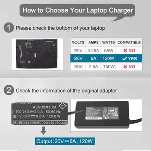 Chargeur Adaptateur Pour PC Portable MSI GP60 2QF-1005SXFR - Neuf 1 An Garantie
