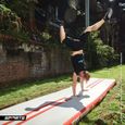 Trampoline BERG x Jesse Heffels AirTrack Home 500 - Rouge - Enfant - 100 kg - Rectangulaire - Extérieur-0