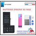 batterie pour Iphone XS MAX neuf + kit de reparation et adhesif de fixation-0