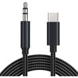 Cable Audio Voiture Casque Adaptateur Prise Jack Auxiliaire pour Xiaomi Redmi 10/Redmi 9/Redmi 9T/Redmi 8/Redmi 8A Phonillico®-0
