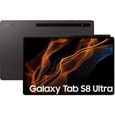 Tablette tactile - SAMSUNG Galaxy Tab S8 Ultra - 14.6" - RAM 12Go - Stockage 256Go - Anthracite - 5G - S Pen inclus-0