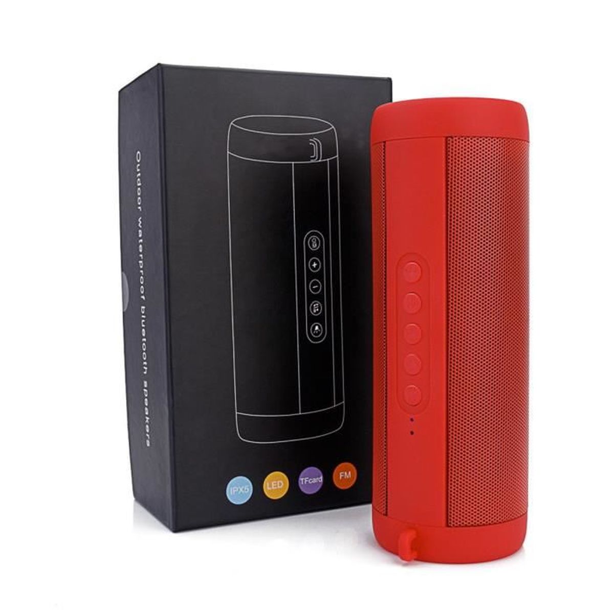 T2 Portable Wireless Bluetooth Waterproof Outdoor Cycling Flashlight