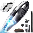 BAKLON Aspirateur à Main Sans Fil Rechargeable Voiture 120W - Nettoyage Humide et Sec - 2 Filtres HEPA -Avec sac de rangement