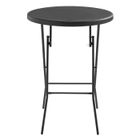 MOB EVENT PRO Mange debout pliant noir - Table haut de bar