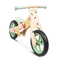 Beeloom - wild bike - Velo sans pedale en bois, draisienne enfants, vert, 2 ans