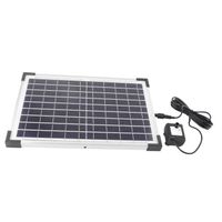 minifinker kit de pompe de bassin de fontaine solaire Pompe de fontaine solaire 9V 10W, facile à installer, jardin d'evacuation