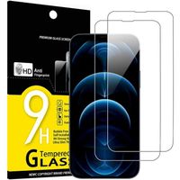 2 Pack Verre Trempé pour Apple iPhone 13 Pro/iPhone 13 6.1",Film Protection écran- Anti Rayures - sans Bulles d'air -Ultra