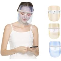 Masque Facial De LuminothéRapie,Facial Mask Machine,RéDuit L'Acné,Visage Anti-Vieillissement Blanchissant Le Rajeunissement,Les Roug