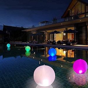 DÉCORATION LUMINEUSE Boule LED flottante pour piscine - de Piscine Régl