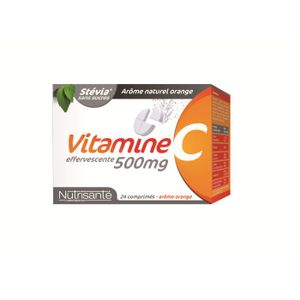 TONUS - VITALITÉ Nutrisanté Vitamine C 500mg 24 comprimés effervescents