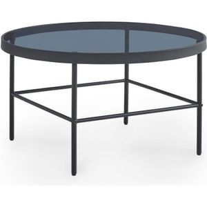 homy casa table basse gigogne industriel decor pvc noir table d appoint pour salon cdiscount maison