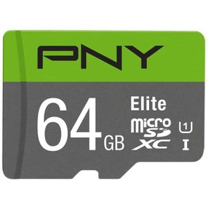 PNY Performance Plus Carte mémoire microSDHC 16 Go Classe 10 Adaptateur SD 