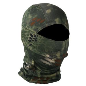 Cikuso Cagoule de Masque de Visage 3D Feuillu de Chasse de Camouflage Chapeau Camo de Coiffures de Pêche de Chasse Extérieur 