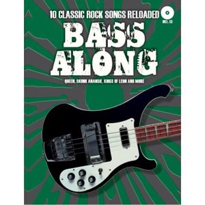 PARTITION Bass Along: 10 Classic Rock Songs Reloaded, Recueil + CD Guitare basse édité par Bosworth Edition